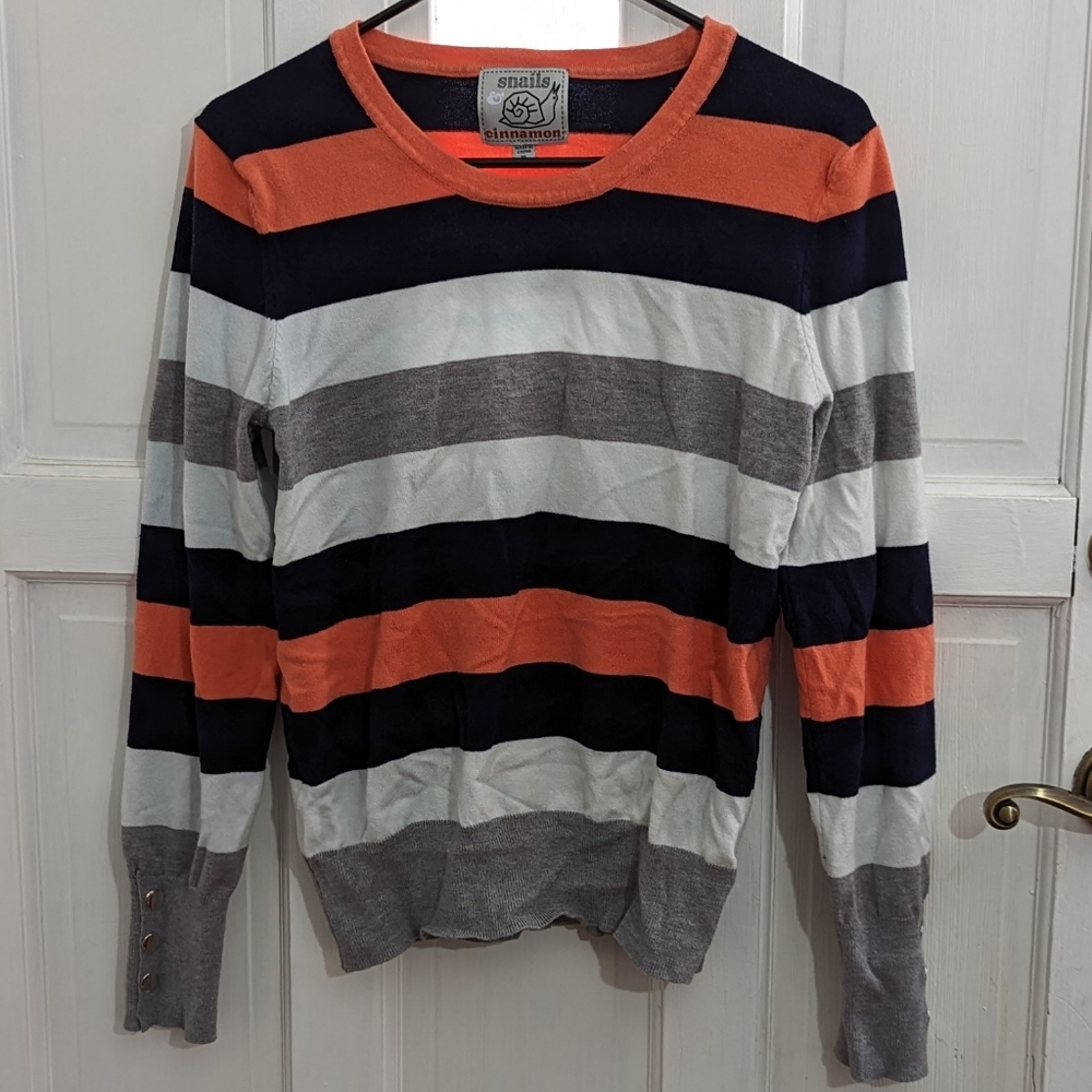 Snails & Cinnamon Long Sleeve Sweater